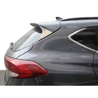 Chrom Dreiecksblende für Kofferraumdeckel (Edelstahl) Hyundai Tucson TL 2016-2021 Foto 1