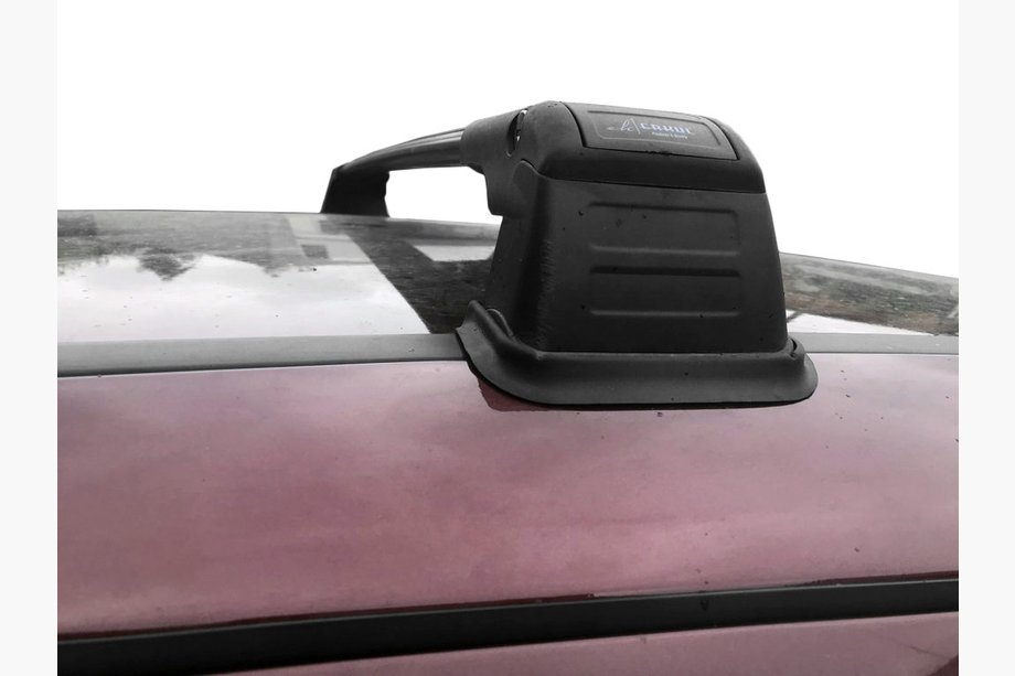 Mercedes B-class W245 2005-2011 Dachträger für Originalbefestigungspunkte (2 Stk, abschließbar) Schwarz Image