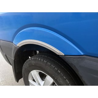 Schmale Radlaufleisten Edelstahl (4 Stk) Volkswagen Crafter 2006-2016 Foto 1