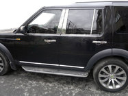 Land Rover Discovery III 2004–2009 Fensterzierleisten Edelstahl (4 Stk.) Foto 1