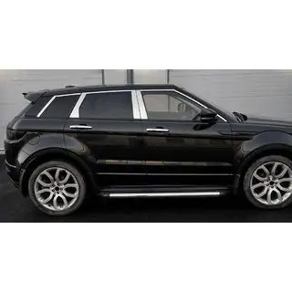 Edelstahl Türsäulen Zierleisten (6 Stk) Range Rover Evoque 2012-2018 Foto 1