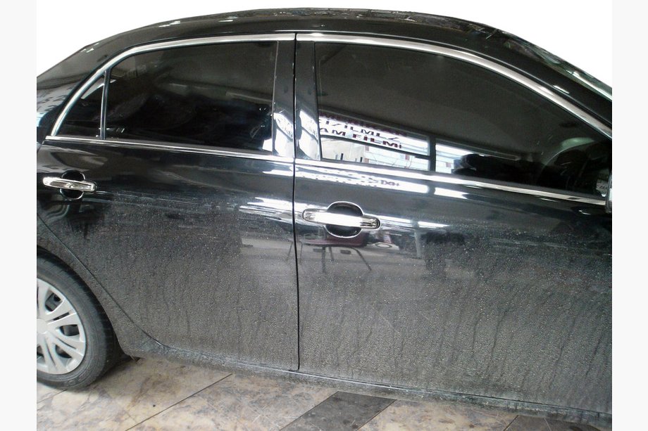 Toyota Corolla 2007-2013 Fensterzierleisten oben Edelstahl (4 Stk) Image