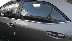 Toyota Corolla 2013-2019 Unterer Türleisten Chromabdeckung (4 Stk, Edelstahl) Foto 1