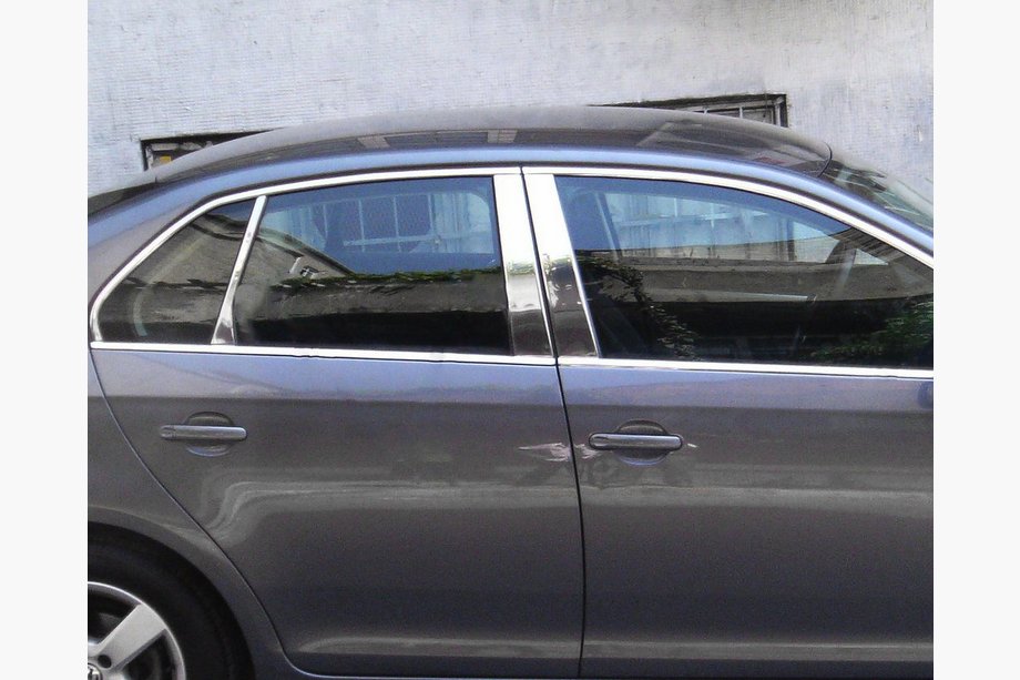 Volkswagen Jetta 2006-2011 Edelstahl Türsäulen Zierleisten (6 Stk) Image