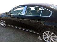 Volkswagen Passat B8 2015-2023 Edelstahl Türsäulen Zierleisten Foto 1