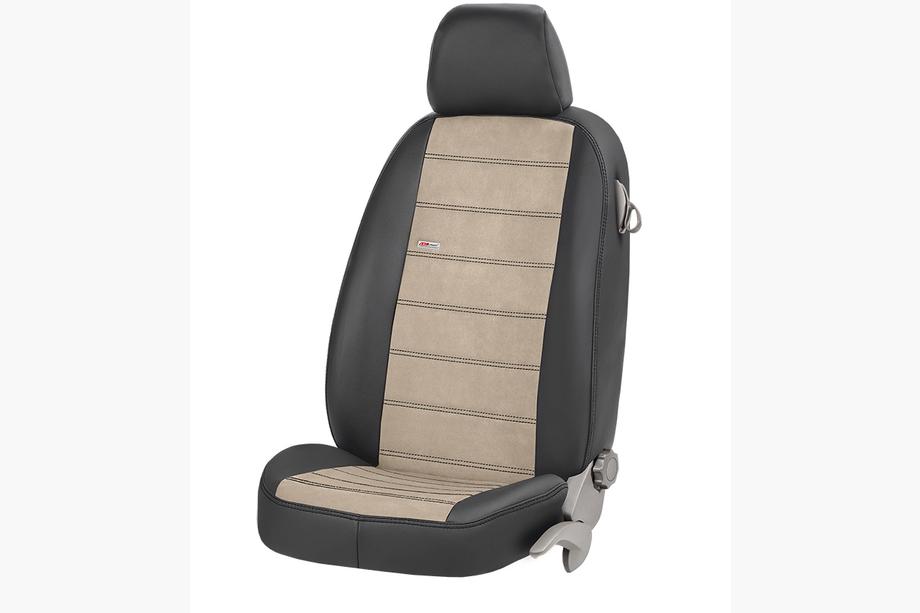 Volvo V70 2000-2007 Autositzbezüge Kunstleder+Stoff+Alcantara Antara (Komplettset) Foto 3