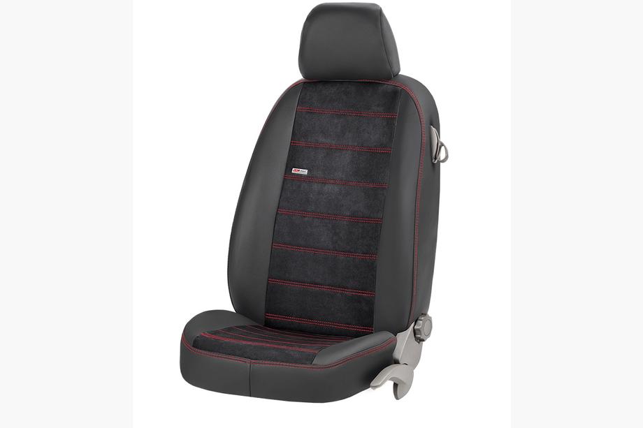 Volvo V70 2000-2007 Autositzbezüge Kunstleder+Stoff+Alcantara Antara (Komplettset) Foto 9