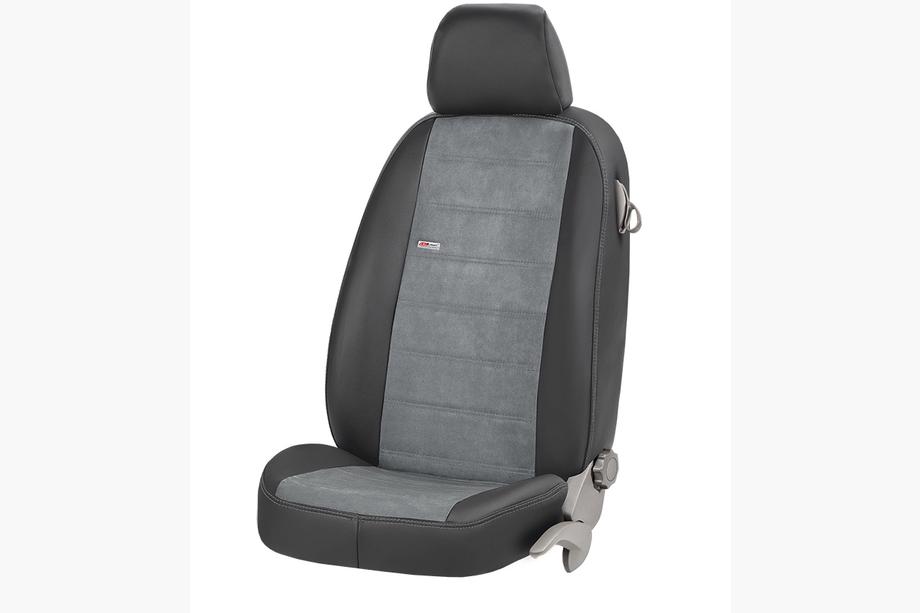 Volvo V70 2000-2007 Autositzbezüge Kunstleder+Stoff+Alcantara Antara (Komplettset) Foto 12