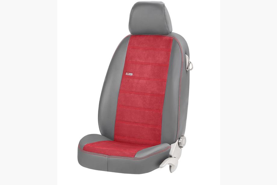 Volvo V70 2000-2007 Autositzbezüge Kunstleder+Stoff+Alcantara Antara (Komplettset) Foto 21
