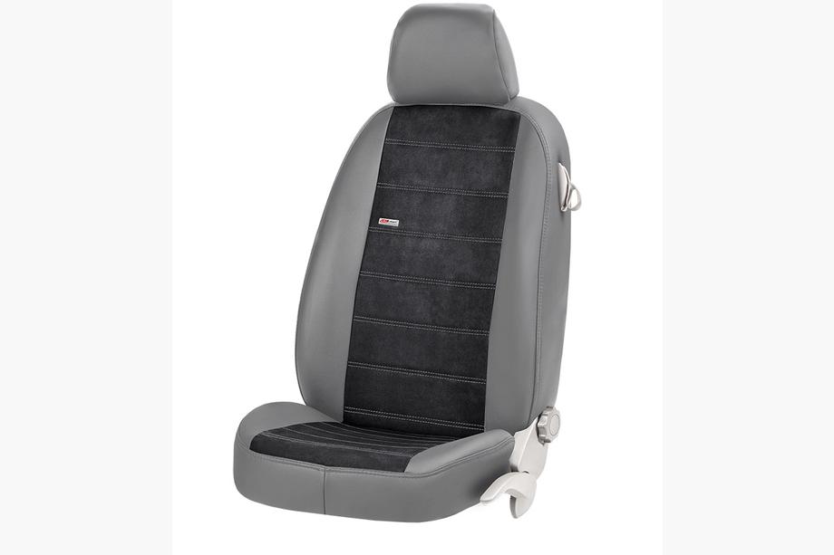 Volvo V70 2000-2007 Autositzbezüge Kunstleder+Stoff+Alcantara Antara (Komplettset) Foto 23