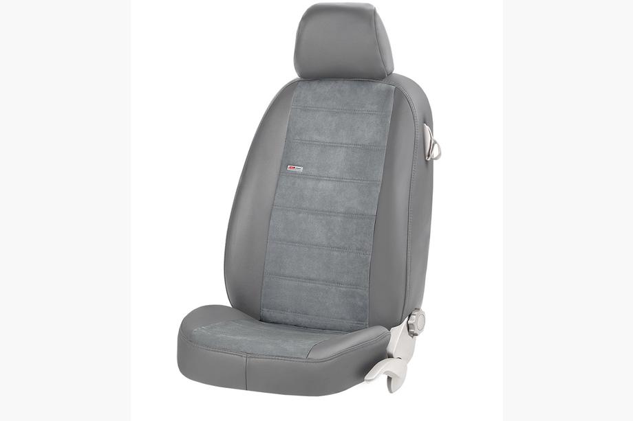 Volvo V70 2000-2007 Autositzbezüge Kunstleder+Stoff+Alcantara Antara (Komplettset) Foto 24