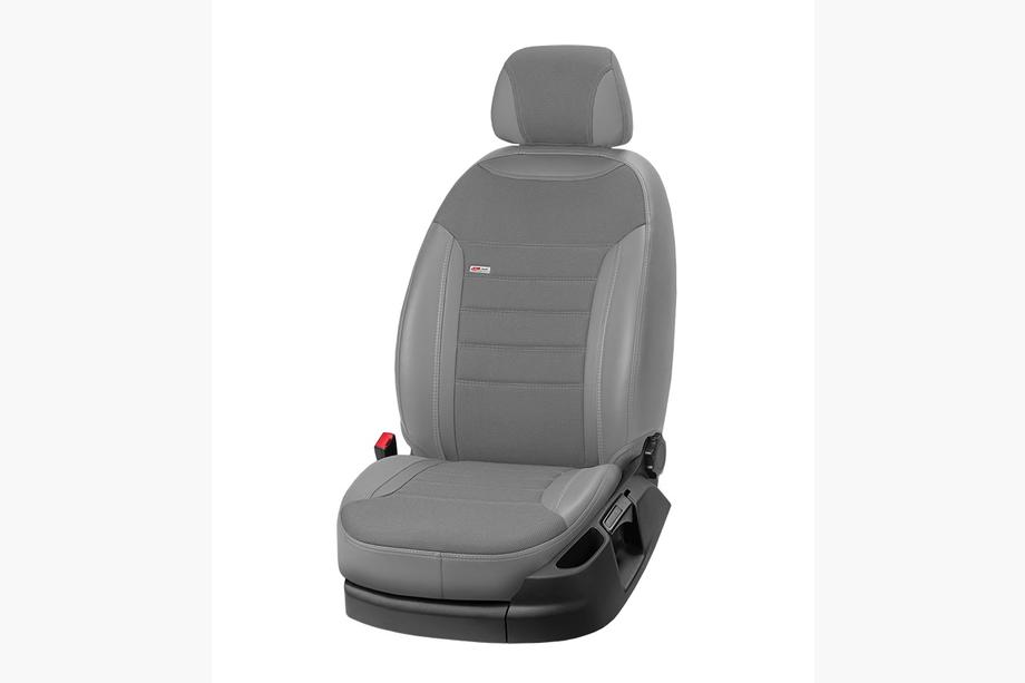 Audi A4 B8 2007-2015 Autositzbezüge Kunstleder+Stoff Eco Classic 2020 (kompletter Innenraum) Foto 2