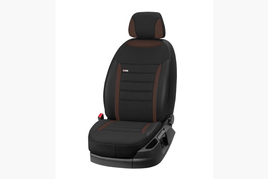 Audi A4 B8 2007-2015 Autositzbezüge Kunstleder+Stoff Eco Classic 2020 (kompletter Innenraum) Foto 7