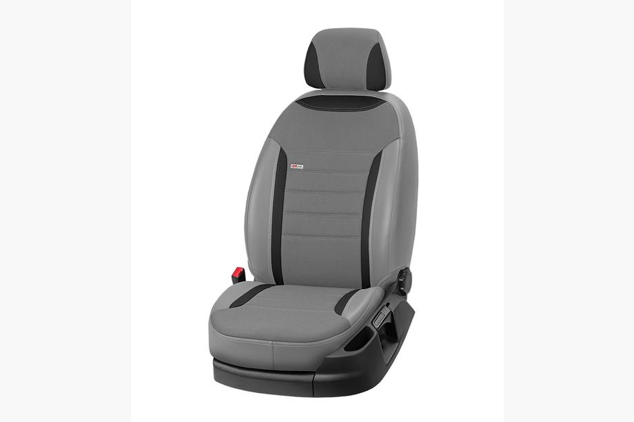 Audi A4 B8 2007-2015 Autositzbezüge Kunstleder+Stoff Eco Classic 2020 (kompletter Innenraum) Foto 13