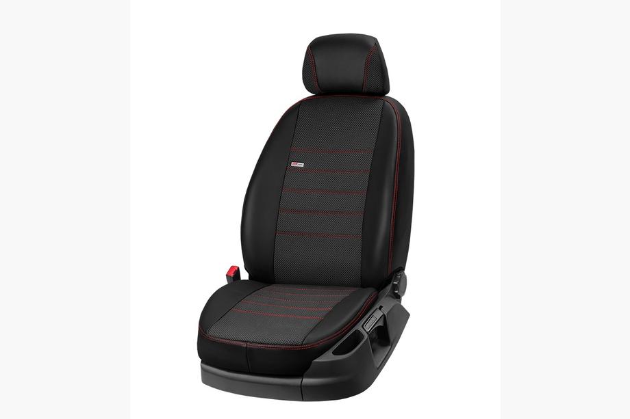 DAF CF 2000-2013 Autositzbezüge Kunstleder+Stoff+Alcantara Eco Comfort (Vordersitze) Image