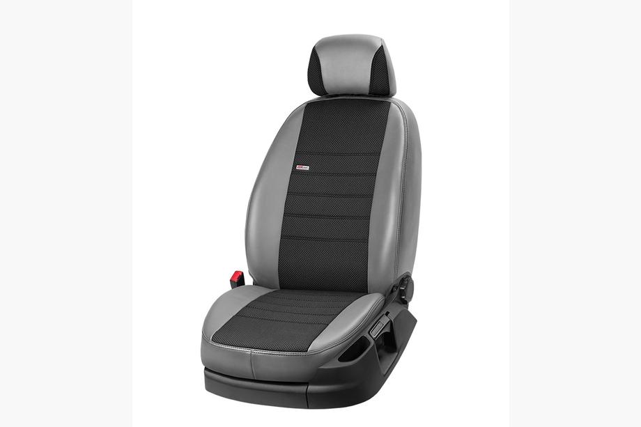 Mitsubishi Carisma 1995-2004 Autositzbezüge Kunstleder+Stoff+Alcantara Eco Comfort (Komplettset) Foto 4