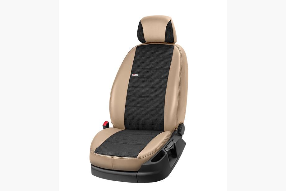Mitsubishi Carisma 1995-2004 Autositzbezüge Kunstleder+Stoff+Alcantara Eco Comfort (Komplettset) Foto 8