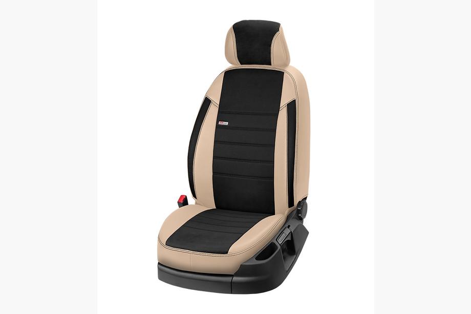 Nissan Almera N18 2018- Autositzbezüge Kunstleder+Stoff+Alcantara Eco Laser Antara 2020 (Komplettset) Foto 11