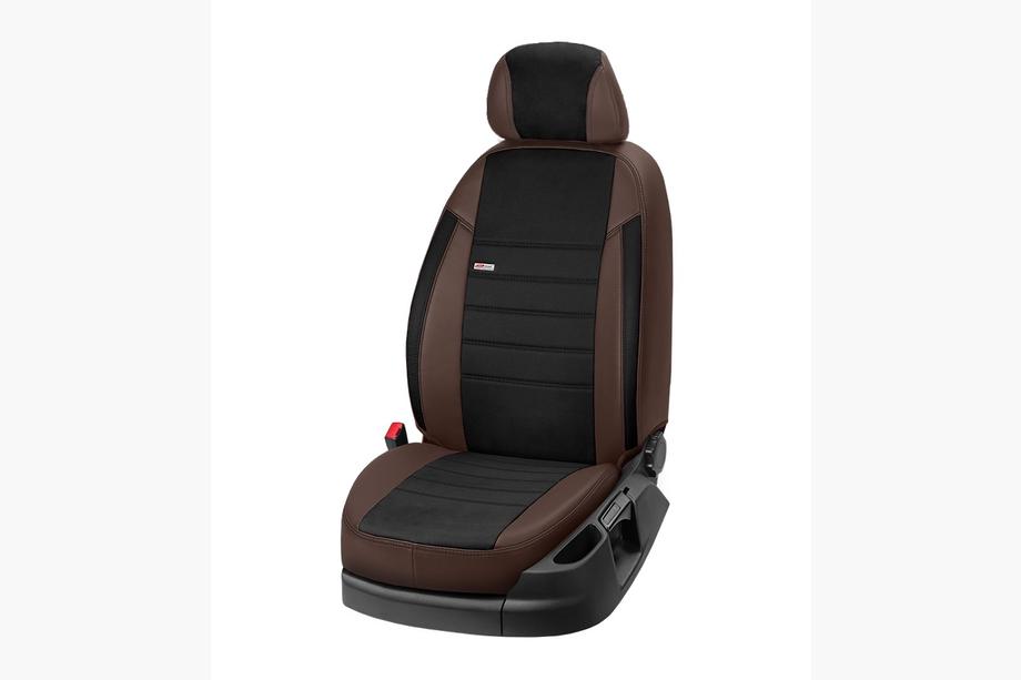 Nissan Almera N18 2018- Autositzbezüge Kunstleder+Stoff+Alcantara Eco Laser Antara 2020 (Komplettset) Foto 12