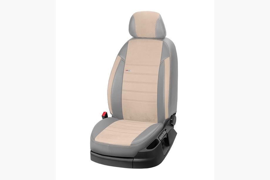 Nissan Almera N18 2018- Autositzbezüge Kunstleder+Stoff+Alcantara Eco Laser Antara 2020 (Komplettset) Foto 14