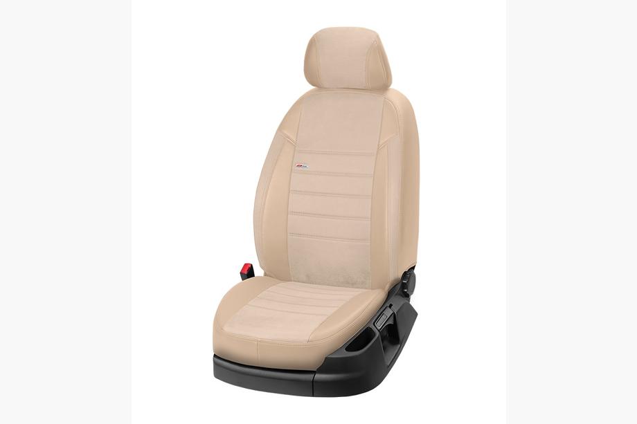 Nissan Almera N18 2018- Autositzbezüge Kunstleder+Stoff+Alcantara Eco Laser Antara 2020 (Komplettset) Foto 15