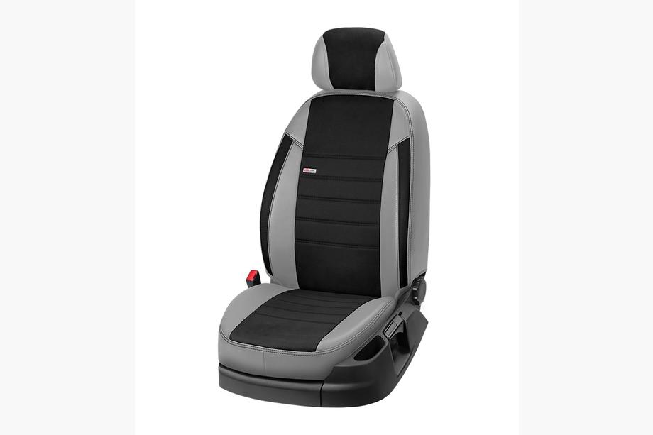 Nissan Almera N18 2018- Autositzbezüge Kunstleder+Stoff+Alcantara Eco Laser Antara 2020 (Komplettset) Foto 9