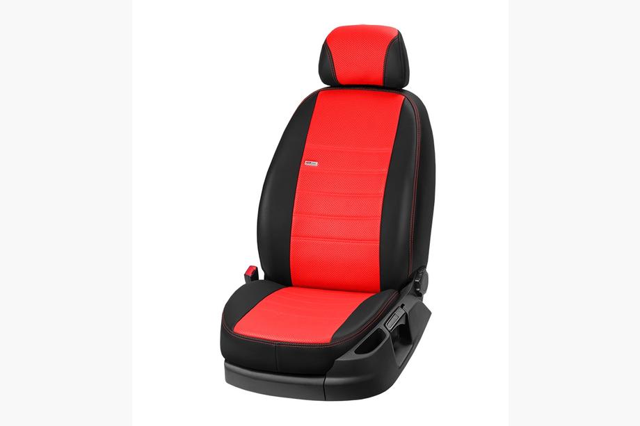Dacia Dokker 2013-2022 Autositzbezüge aus Kunstleder Eco Laser 2020 (Komplettset) Foto 4