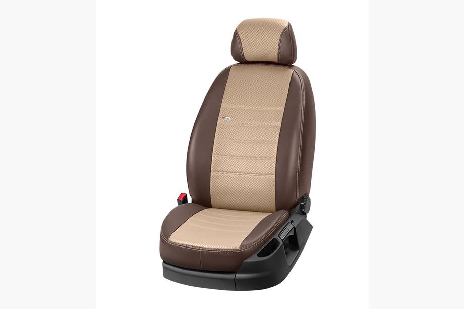 Dacia Dokker 2013-2022 Autositzbezüge aus Kunstleder Eco Laser 2020 (Komplettset) Foto 12