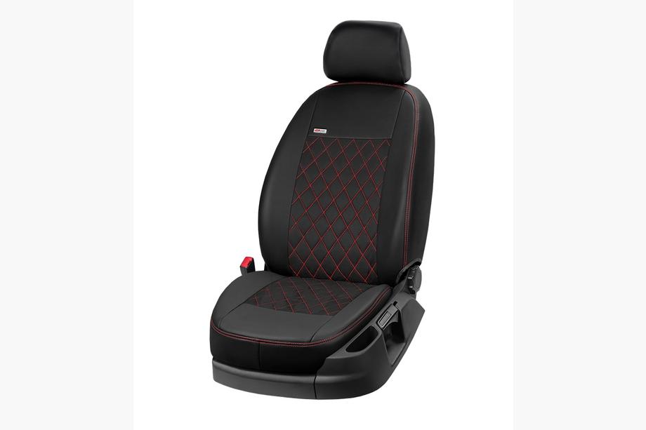 Citroen Jumpy 2007–2017 Autositzbezüge Kunstleder+Stoff+Alcantara Eco Prestige Antara (8 oder 9 Sitze) Image