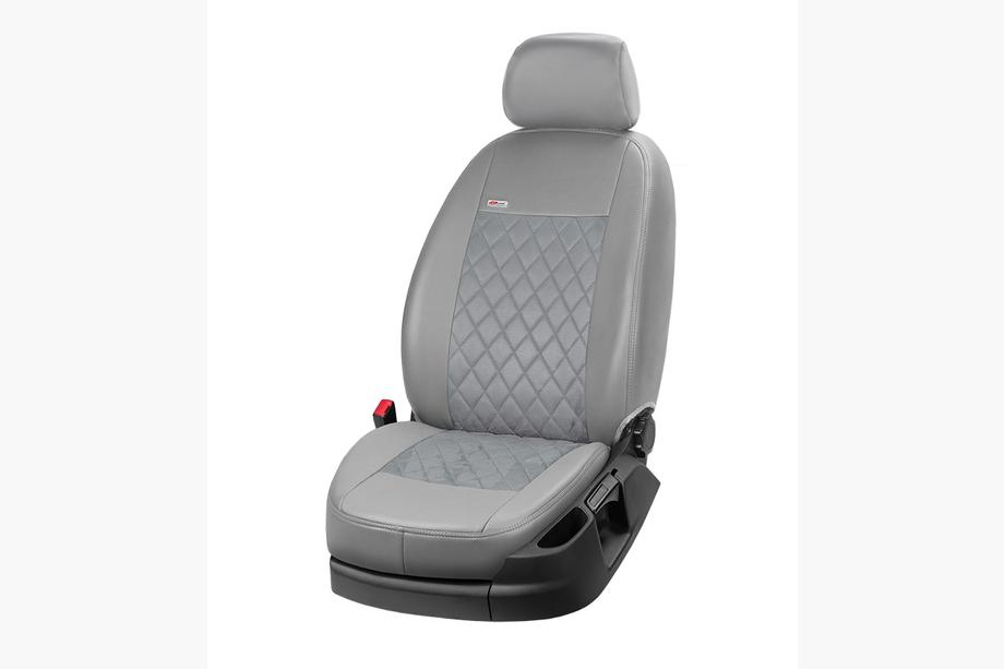 Mazda 3 2009-2013 Autositzbezüge Kunstleder+Stoff+Alcantara Eco Prestige Antara (kompletter Innenraum) Foto 3