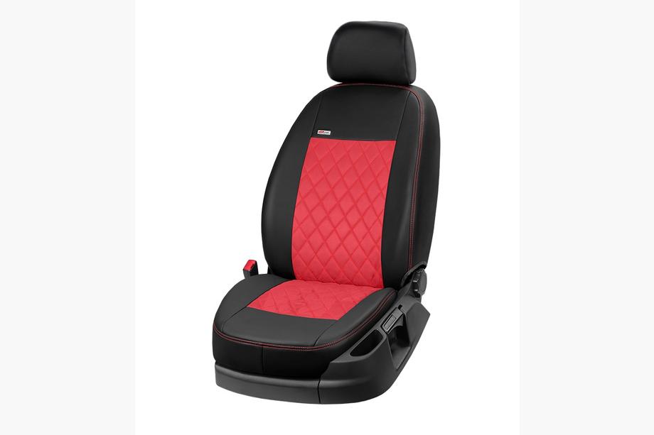 Mazda 3 2009-2013 Autositzbezüge Kunstleder+Stoff+Alcantara Eco Prestige Antara (kompletter Innenraum) Foto 4