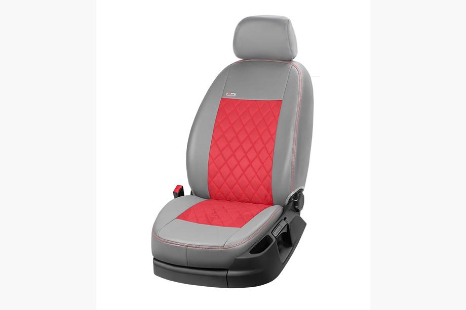 Mazda 3 2009-2013 Autositzbezüge Kunstleder+Stoff+Alcantara Eco Prestige Antara (kompletter Innenraum) Foto 5