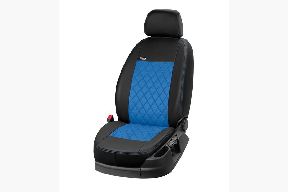 Mazda 3 2009-2013 Autositzbezüge Kunstleder+Stoff+Alcantara Eco Prestige Antara (kompletter Innenraum) Foto 6