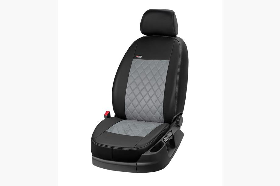 Mazda 3 2009-2013 Autositzbezüge Kunstleder+Stoff+Alcantara Eco Prestige Antara (kompletter Innenraum) Foto 9