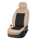 Citroen Jumpy 2007–2017 Autositzbezüge Kunstleder+Stoff+Alcantara Eco Prestige Antara (8 oder 9 Sitze) Foto 11