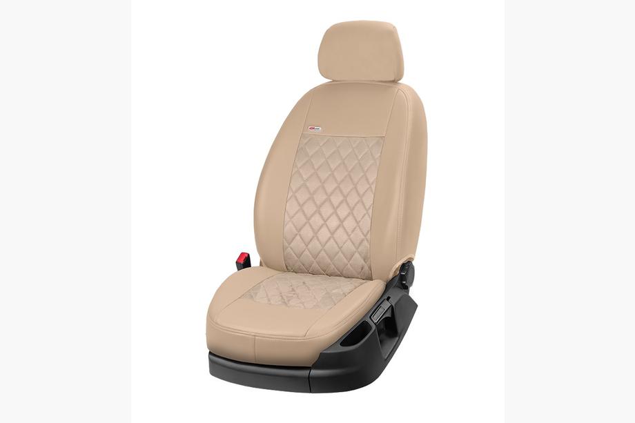 Mazda 3 2009-2013 Autositzbezüge Kunstleder+Stoff+Alcantara Eco Prestige Antara (kompletter Innenraum) Foto 15