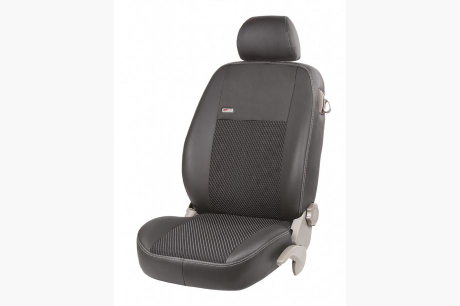 Iveco Eurotech 1992-2002 Autositzbezüge Kunstleder+Stoff Eco Classic (Vordersitze) Image