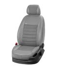 Renault Master 2011-2023 Autositzbezüge Kunstleder+Stoff+Alcantara Vip Elite 2020 (Vordersitze) Foto 2