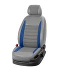 Renault Master 2011-2023 Autositzbezüge Kunstleder+Stoff+Alcantara Vip Elite 2020 (Vordersitze) Foto 9