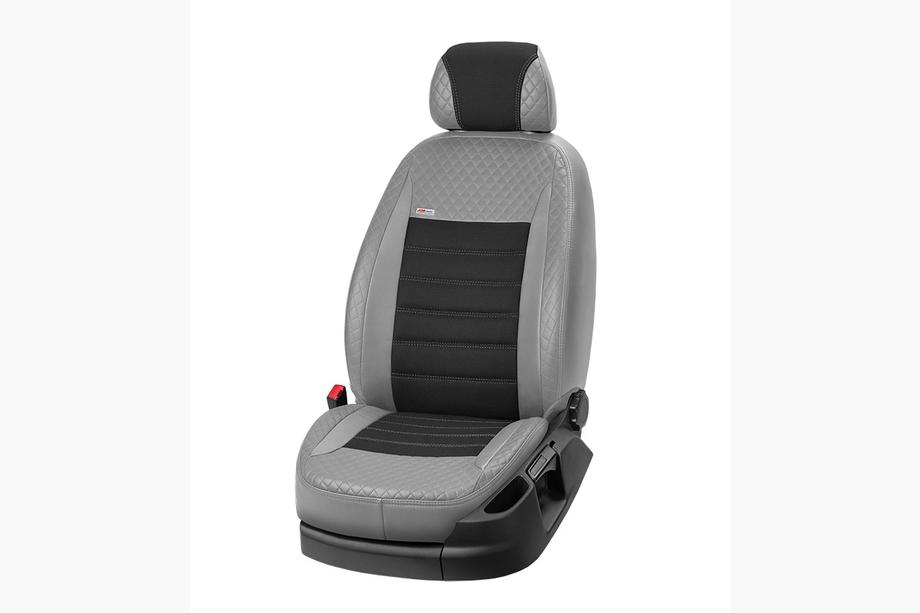 Toyota Auris 2012-2018 Autositzbezüge Kunstleder+Stoff+Alcantara Vip Elite 2020 (Komplettset) Foto 16