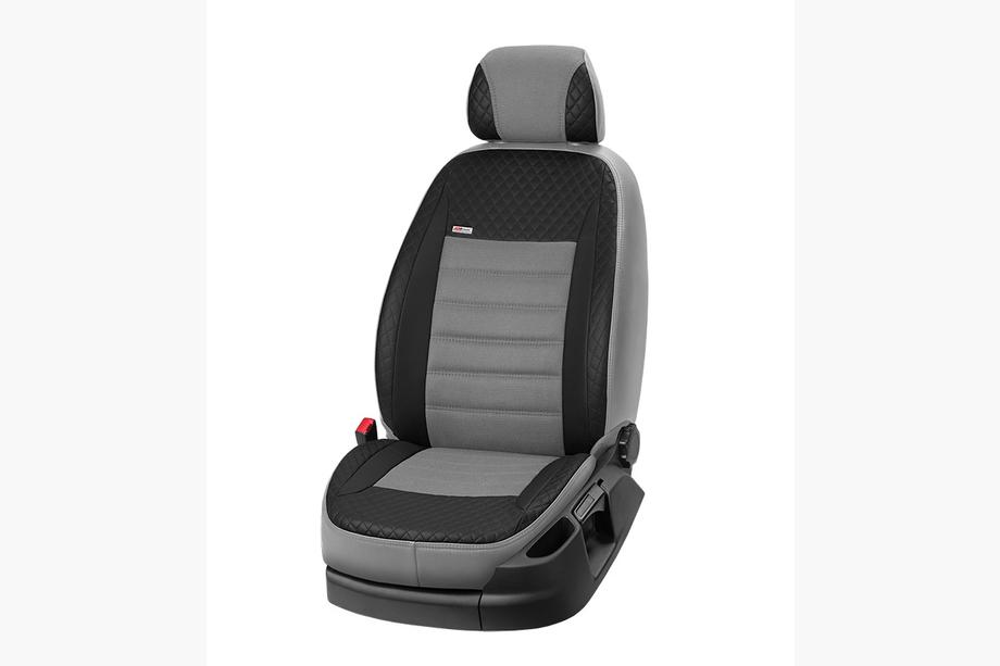 Toyota Auris 2012-2018 Autositzbezüge Kunstleder+Stoff+Alcantara Vip Elite 2020 (Komplettset) Foto 19