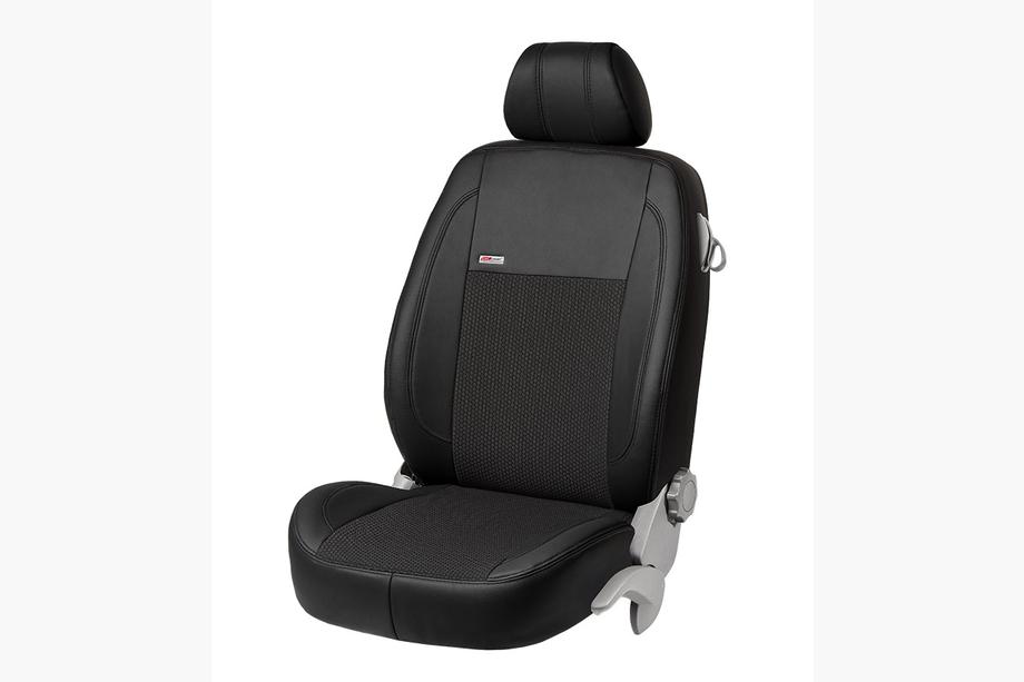 Citroen Jumpy 2007–2017 Autositzbezüge Kunstleder+Stoff+Alcantara VIP Elite (8 oder 9 Sitze) Image