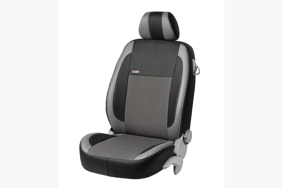 Nissan Primastar 2002-2014 Autositzbezüge Kunstleder+Stoff+Alcantara VIP Elite (Komplettset) Foto 8