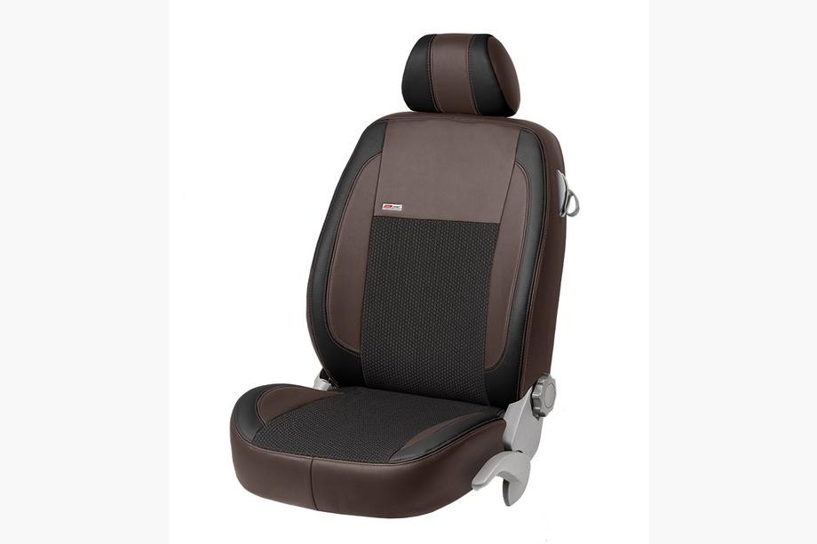 Nissan Primastar 2002-2014 Autositzbezüge Kunstleder+Stoff+Alcantara VIP Elite (Komplettset) Foto 13