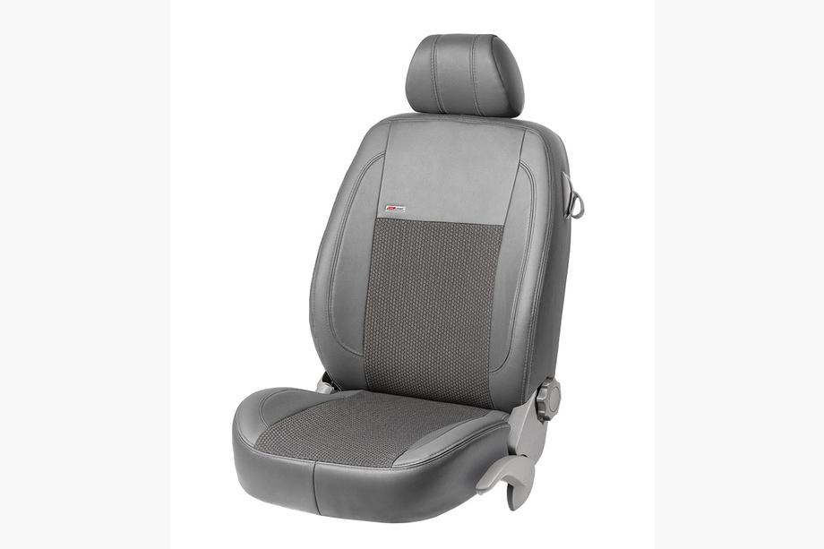 Nissan Primastar 2002-2014 Autositzbezüge Kunstleder+Stoff+Alcantara VIP Elite (Komplettset) Foto 2