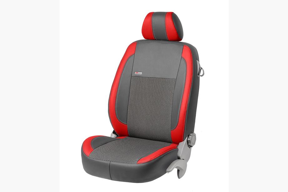 Nissan Primastar 2002-2014 Autositzbezüge Kunstleder+Stoff+Alcantara VIP Elite (Komplettset) Foto 4