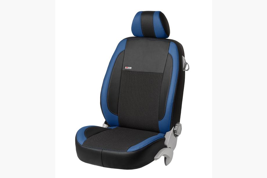Nissan Primastar 2002-2014 Autositzbezüge Kunstleder+Stoff+Alcantara VIP Elite (Komplettset) Foto 5