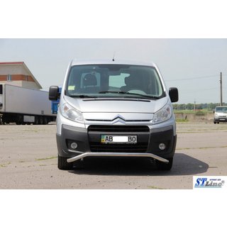 Frontschutzbügel ST007 (Edelstahl) Citroen Jumpy 2007–2017 Foto 2