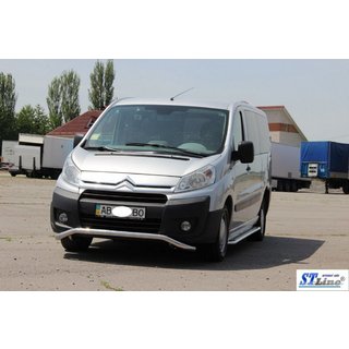 Frontschutzbügel ST007 (Edelstahl) Citroen Jumpy 2007–2017 Foto 3