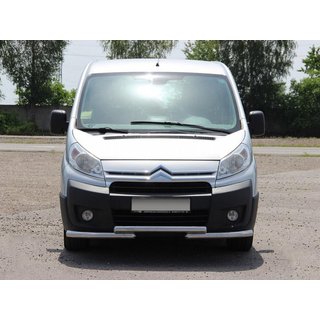 Frontschutzbügel ST009 (Edelstahl) Citroen Jumpy 2007–2017 Foto 1